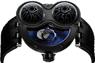 MB F HM3 34.BTL.B MoonMachine dark blue sky replica watch